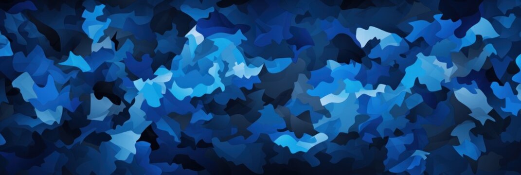Digital Blue camo pattern wallpaper background