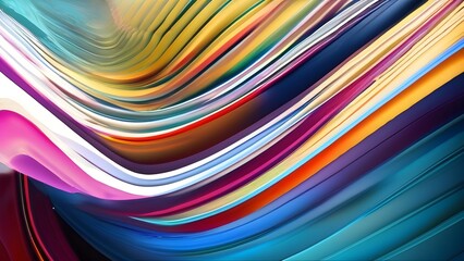Colorful abstract line background Suitable for use on any template