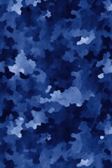 Digital Indigo camo pattern wallpaper background