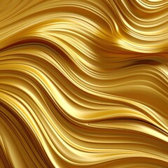 Gold organic lines as abstract wallpaper background design