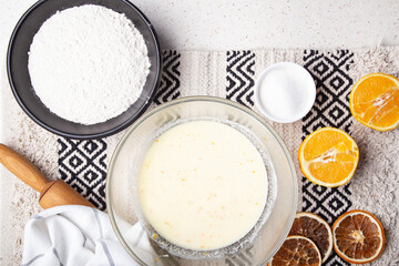 Sweet and Zesty - creating the Perfect Citrus Cake Mix. Homemade baking