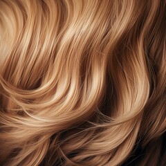 Fototapeta premium closeup surface woman brown hair textured background