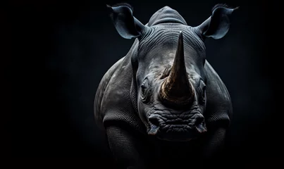 Poster Rhino Portrait © Annika