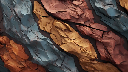 Cracked rock texture