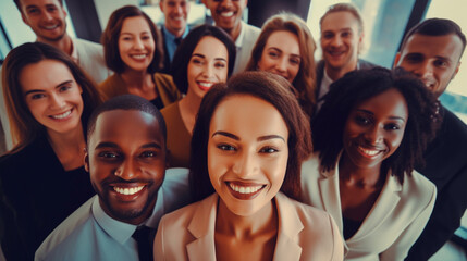 business team in modern office