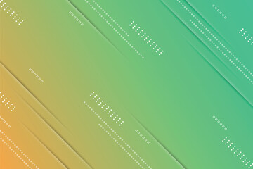 Gradient with lines texture and memphis elements.