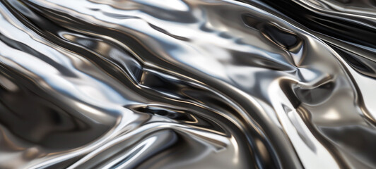 Polished metal, with its sleek texture and reflective surface, exudes modern sophistication
