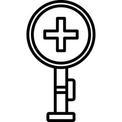 Obraz premium Intersection Icon