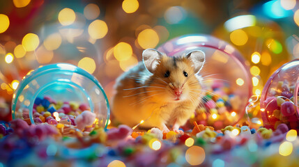 Hamster Adventures: Capturing Curiosity in Tiny Explorers