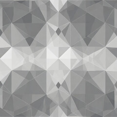 Abstract geometric background vector seamless technology gray and white background. Abstract geometric pattern gray Polygon Mosaic triangle Background, business and corporate background.