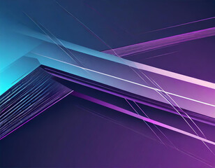 Blue purple minimal tech lines abstract futuristic background