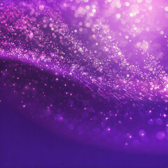 Obraz premium Abstract purple sparkle particles background