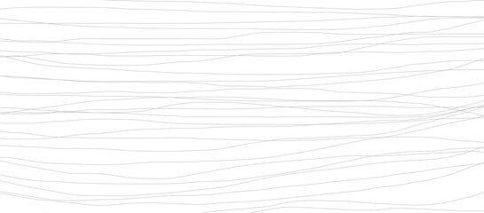 futuristic Wavy background. Thin line wavy abstract vector background. Curve wave seamless pattern. Line art striped graphic template. Vector illustration