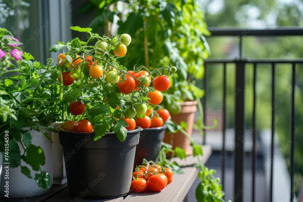 Poster a row of various potted plants adorns a sunlit window sill, showcasing a beautiful array of colors and textures