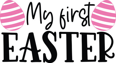 Easter Day SVG, Easter Bunny Design, Bunny Vector ,Easter day T-shirt design, Easter Christian Graphics