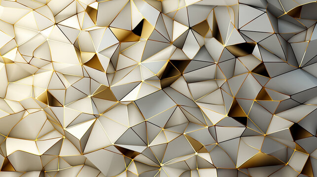 Matt gold and white metallic abstract luxury texture pattern mesh material map for 3D modeling  