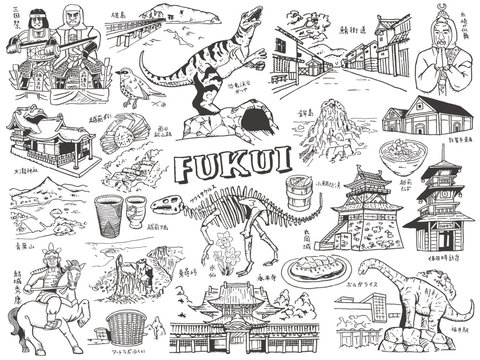 福井県イラスト