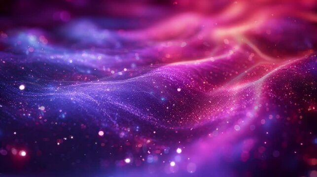 A gradient from light fuchsia to a bright purple creates looping a visual effect of brightness and saturat, videos HD