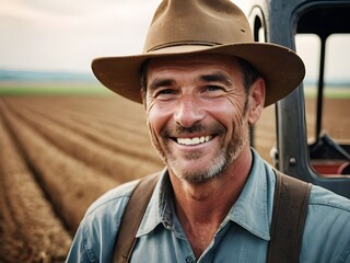 portrait of a farmer