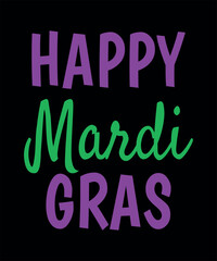 Fototapeta premium Mardi Gras T Shirt Design/Mardi Gras
