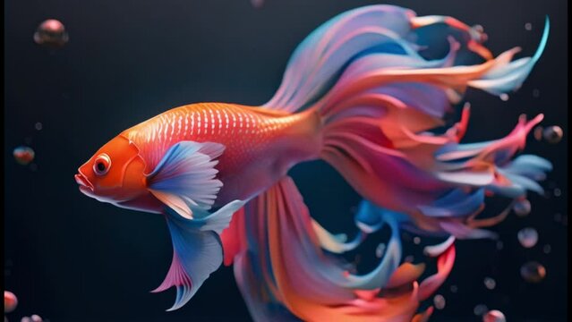Beautiful ornamental fish