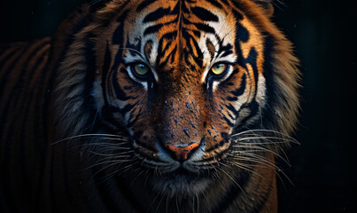 Naklejka premium Tiger Portrait