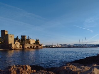 Fototapeta premium château de mandelieu
