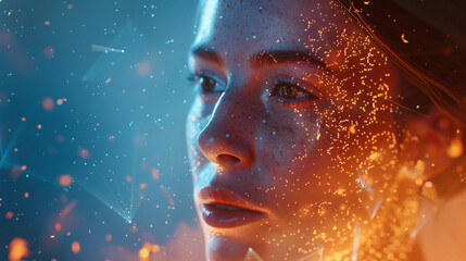 futuristic eyes interface, augmented reality, science fiction, innovation, development, artificial intelligence, AI