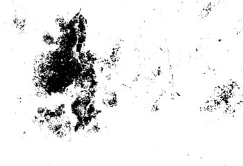 Rustic grunge texture with grain and stains. Abstract noise background. PNG graphic illustration with transparent background.