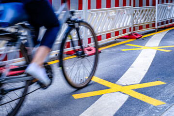 typical security barrier at a street