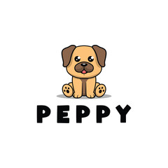 Cute Puppy Logo