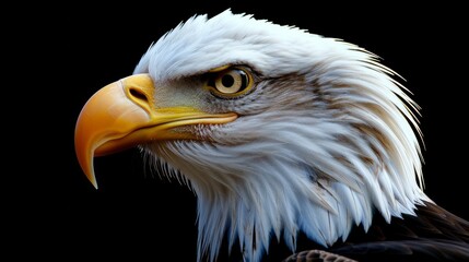 Fototapeta premium American Bald Eagle (Haliaeetus leucocephalus)