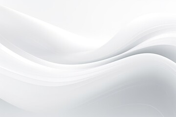 banner with white Dynamic curved lines with fluid flowing waves