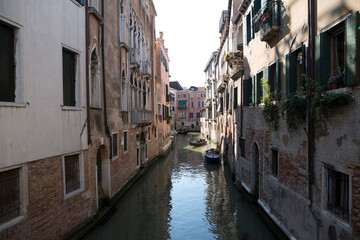 Fototapeta na wymiar Italy Venice city view on a sunny spring day