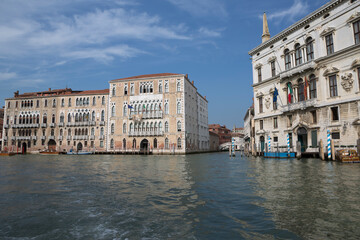 Italy Venice city view on a sunny spring day