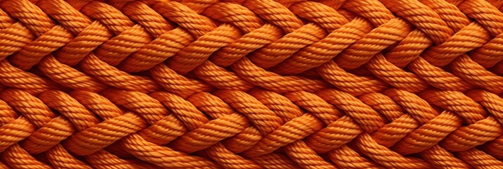 Orange rope pattern seamless texture
