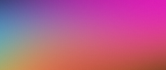 Grainy background blue, pink and orange gradient for design, covers, advertising, templates, banners and posters