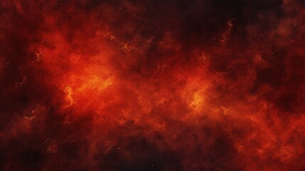 red nebula background with stars and sand