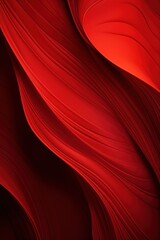Red organic lines as abstract wallpaper background design