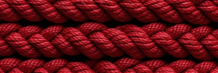 Red rope pattern seamless texture