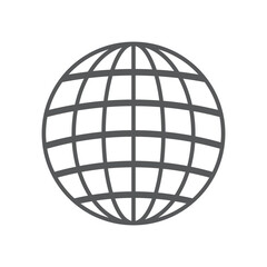 internet web sign symbol. vector illustration on white background.