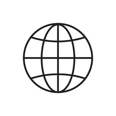 internet web sign symbol. vector illustration on white background.