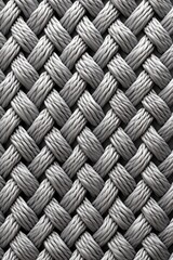 Silver rope pattern seamless texture