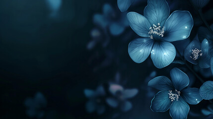 flowers dark Background Image