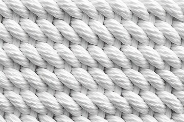White rope pattern seamless texture