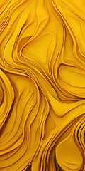 Yellow organic lines as abstract wallpaper background