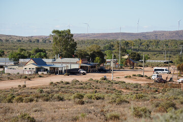 The ghost town of Silverton, a tourist attraction near Broken Hill, NSW