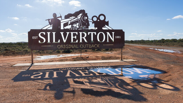 The ghost town of Silverton, a tourist attraction near Broken Hill, NSW