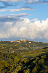 Fototapeta premium San Gimignano, UNESCO site, Tuscany, Italy