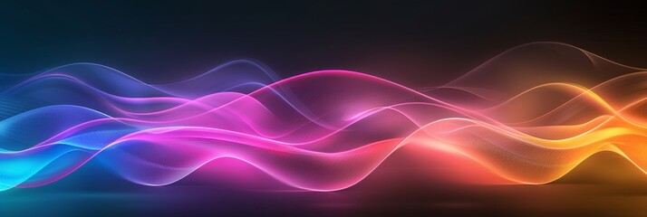 Fototapeta premium Amoled phone wallpaper design with mesmerizing display of a special setting wiith vibrant light, smoke, beautiful objects dancing in abstract swirls like a symphony of color.